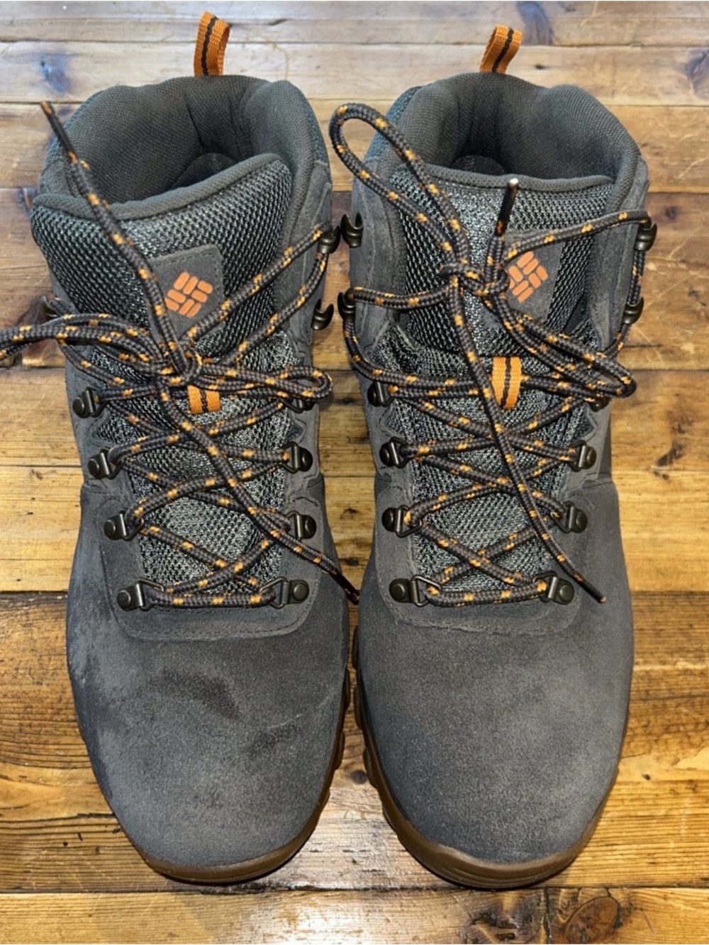 Columbia Men's Newton Ridge Plus II Suede Waterproof Hiking Boot Shoes Sz 12